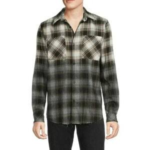 NWT Eleven Paris Men's Checked Regular Fit Colorblock Shirt Size S (MSRP $125)